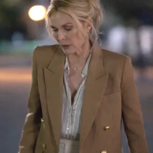 The Madison S01 Michelle Pfeiffer Brown Blazer
