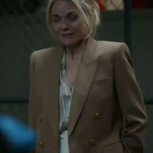 The Madison S01 Michelle Pfeiffer Brown Blazer On Sale