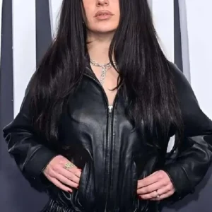 The Moment 2026 Charli XCX Leather Jacket