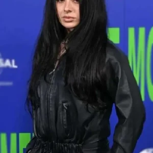 The Moment 2026 Charli XCX Leather Jacket For Women