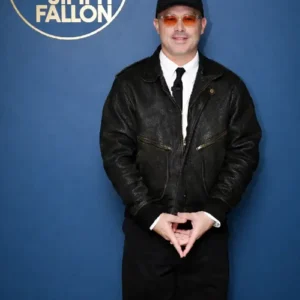 The Tonight Show Daniel Arsham Leather Jacket