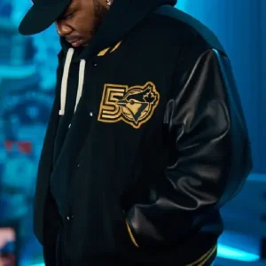 Toronto Blue Jays 50th Season Varsity Jacket For Men