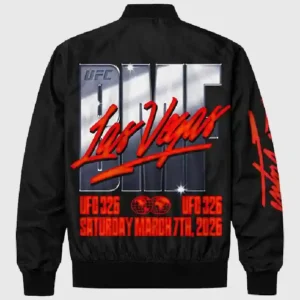 UFC 326 BMF Bomber Jacket On Sale