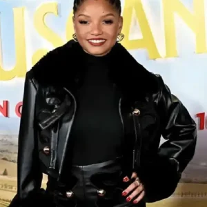 UK Special Screening Halle Bailey Jacket
