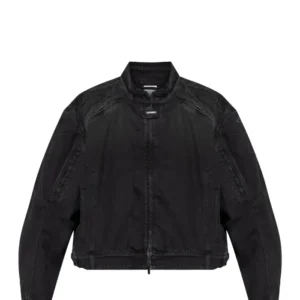VETEMENTS zipped denim jacket