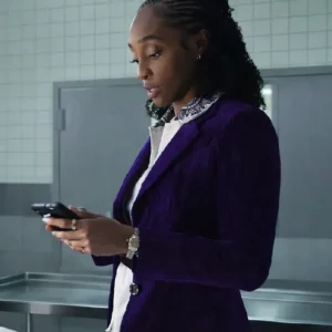 Will Trent S04 Iantha Richardson Corduroy Blazer For Women