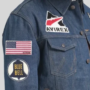 Wrangler AVIREX AOP Patch Jacket Front