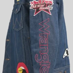Wrangler AVIREX AOP Patch Jacket Side