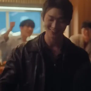 XO Kitty S03 Sang Heon Lee Leather Jacket