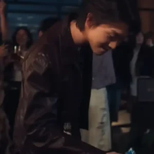 XO Kitty S03 Sang Heon Lee Leather Jacket On Sale