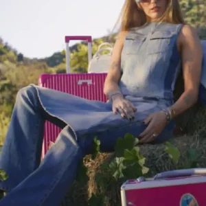Younger You Miley Cyrus Blue Denim Vest On Sale