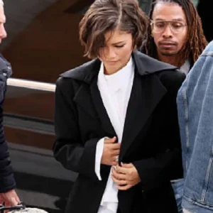 Zendaya Maree Stoermer Coleman Black Blazer For Women