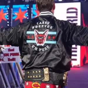 cm punk jacket larry forever