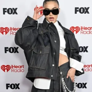 iheart Awards Agnez Mo Denim Jacket