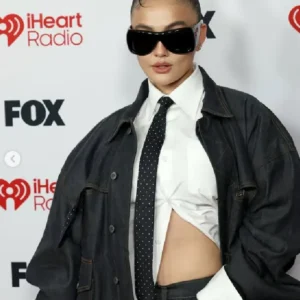 iheart Awards Agnez Mo Denim Jacket On Sale