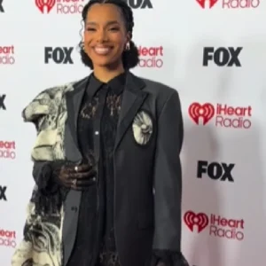 iheart Awards Lencia Kebede Black Blazer For Women
