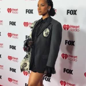iheart Awards Lencia Kebede Black Blazer On Sale