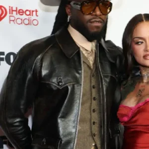 iheart Awards Shaboozey Leather Jacket For Men