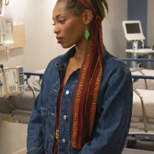 9-1-1 Nashville Hailey Kilgore Denim Jacket For Women