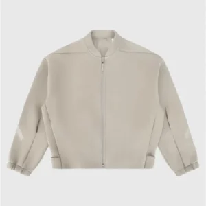 Adidas Entire Studios Z.N.E. Beige Bomber Jacket