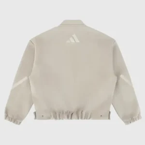 Adidas Entire Studios Z.N.E. Beige Bomber Jacket For Men and Women