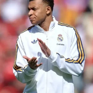 Adidas Real Madrid 2025 and 2026 Track Jacket