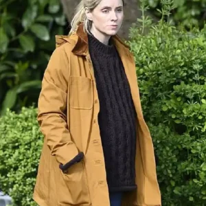 After the Flood Sophie Rundle Brown Jacket