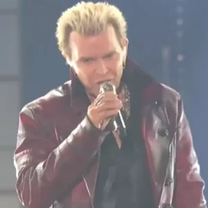 American Idol 2026 Billy Idol Red Leather Jacket On Sale
