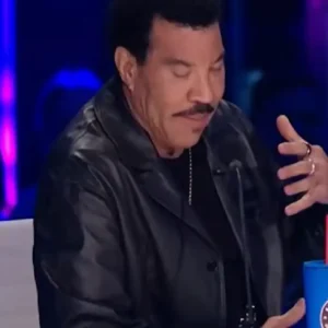 American Idol 2026 Lionel Richie Black Leather Blazer On Sale