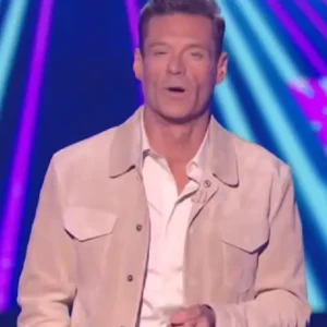 American Idol Ryan Seacrest Suede Jacket