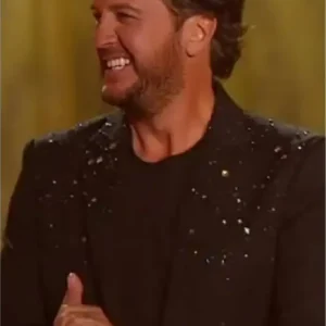 American Idol S24 Luke Bryan Embellished Blazer