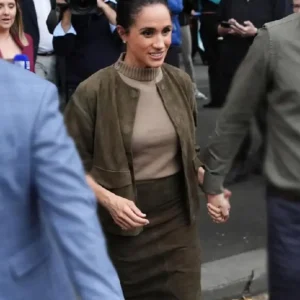 Australia Visit 2026 Markle Meghan Green Jacket For Women