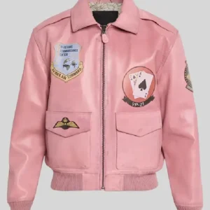 Avirex Leather Flight Aviator Jacket For Sale