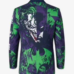 Batman vs Joker Blazer Back
