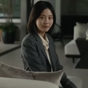 Beef S02 Seoyeon Jang Grey Blazer