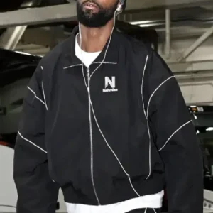 Bobby Portis Warm Up 2026 Black Jacket