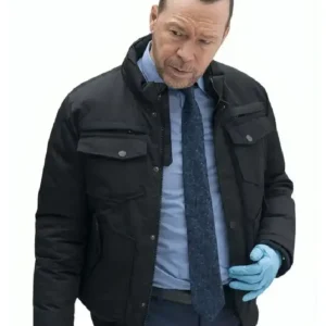 Boston Blue S01 Donnie Wahlberg Black Jacket
