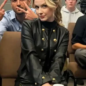 Bride for the Quarterback Christine Oswald Leather Jacket