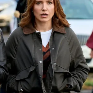 Broad Trip 2026 Sophia Bush Grey Jacket
