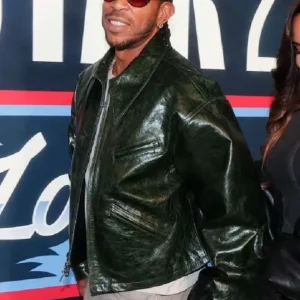 Buy All-Star Game Ludacris Green Leather Jacket