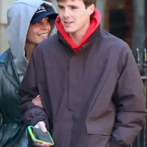 Buy Cruz Beckham New York City 2026 Maroon Cotton Jacket