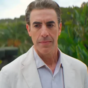 Buy Ladies First 2026 Sacha Baron Cohen White Blazer