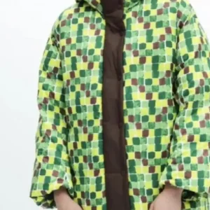 Buy Nicola Coughlan SNL UK 2026 Green Oversized Coat