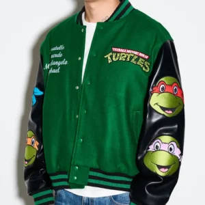 Buy Teenage Mutant Ninja Turtles Wool Varsity Jacket For Men And Women