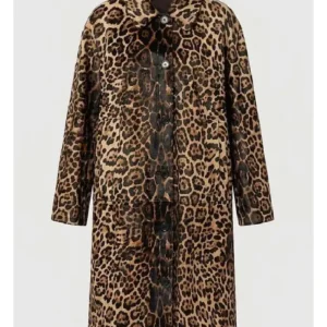 Buy The Devil Wears Prada 2 Anne Hathaway Leopard Coat