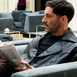 Buy Tom Ellis TV Series CIA S02 Colin Glass Black Leather Trench Coat