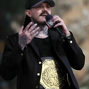 Buy WrestleMania 42 Dominik Mysterio Black Jacket