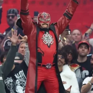Buy WrestleMania 42 Rey Mysterio Leather Coat