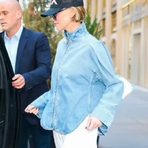 Charlize Theron NYC 2026 Denim Jacket For Sale