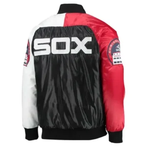 Chicago White Sox Tri-Color Jacket Back